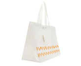 BOLSA SHOPPING GRANDE TRANSLÚCIDA SUNDOWN BRANCA C 50004 0005 0003 ANACAPRI - Vintedoisk